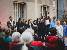 Ausstellung Anne-Frank-Gesamtschule im Hafthaus Moers 0525